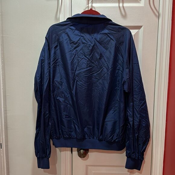 Vintage Eddie Bauer Bright Blue Windbreaker Pullover Jacket Size XL - Picture 4 of 13